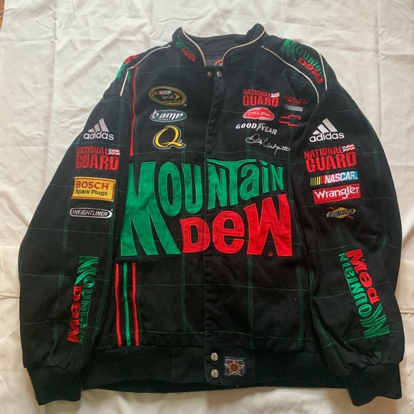 Coats | Nascar Mt Dew Jacket 2xl | Poshmark
